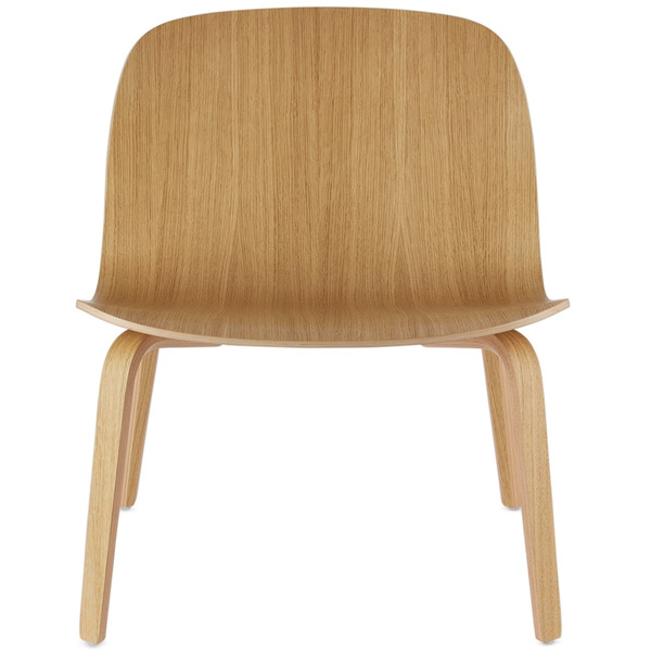  Muuto Beige Oak Visu Lounge Chair 