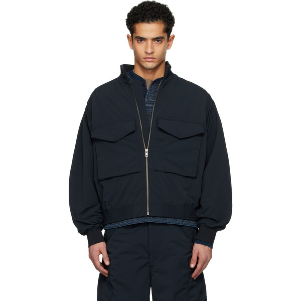  Nanamica Navy Alphadry Field Jacket 