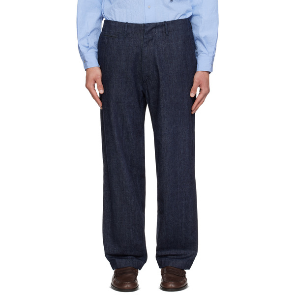  Nanamica Navy Wide Jeans 