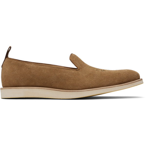  Needles Tan Papillon Emb. Loafers 