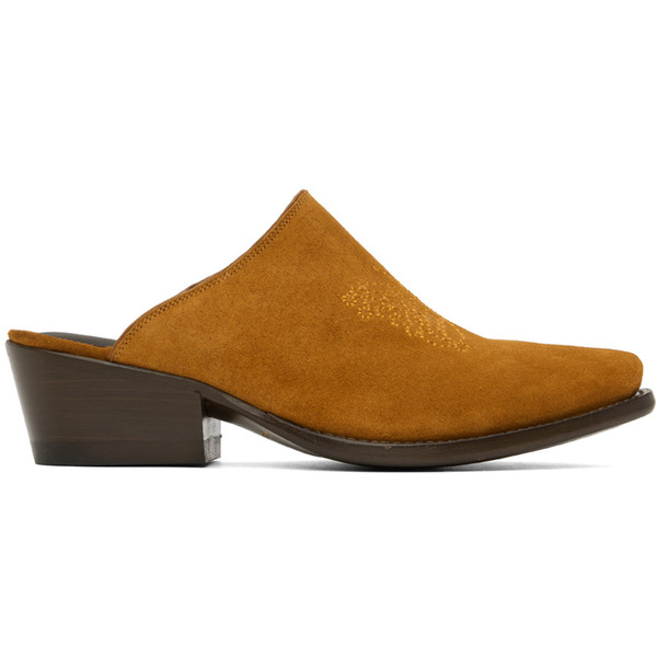  Needles Tan Papillon Mules 