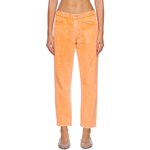  Notsonormal Orange High Jeans 