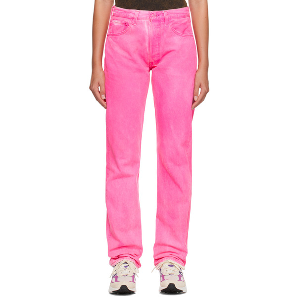  Notsonormal Pink High Jeans 