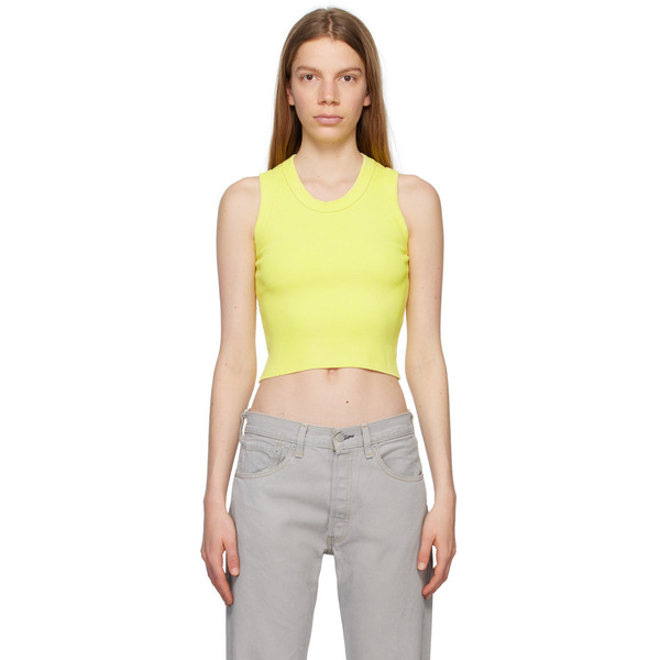  Notsonormal Ssense Exclusive Yellow Tank Top 
