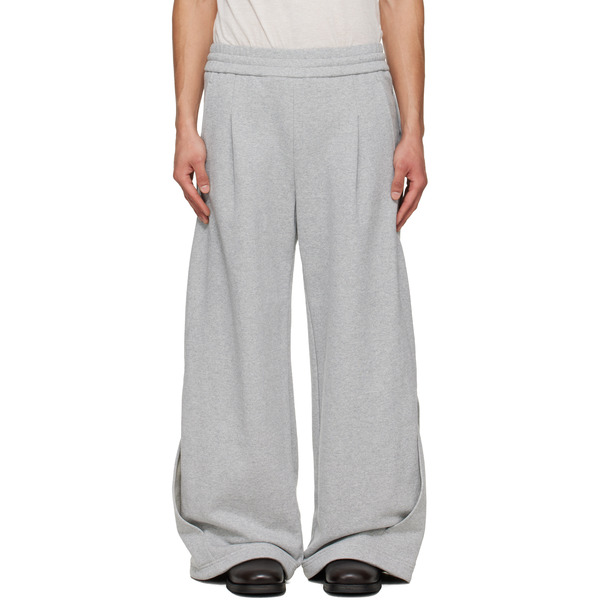  Nullus Gray Interweaved Sweatpants 