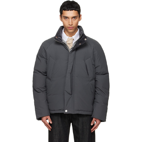  Nullus Gray 8 Pocket Down Jacket 