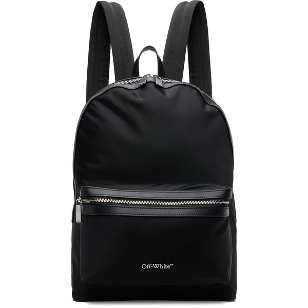  Off-white Black Core Round Backpack 