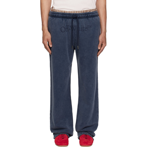 Off-white Navy Bookish Mar Sweatpants 