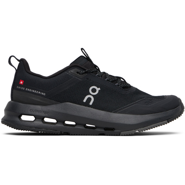  On Big Kids Black Cloudnova Sneakers 