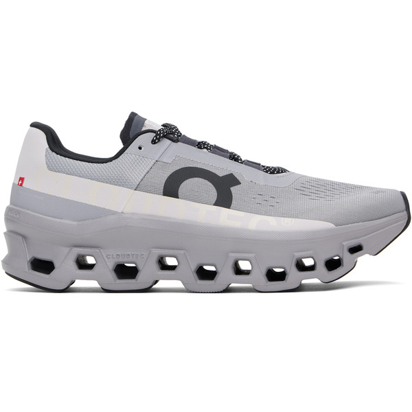  On Gray Cloudmonster Sneakers 