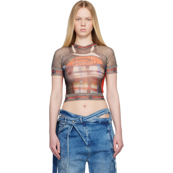  Ottolinger Multicolor Mesh T-shirt 