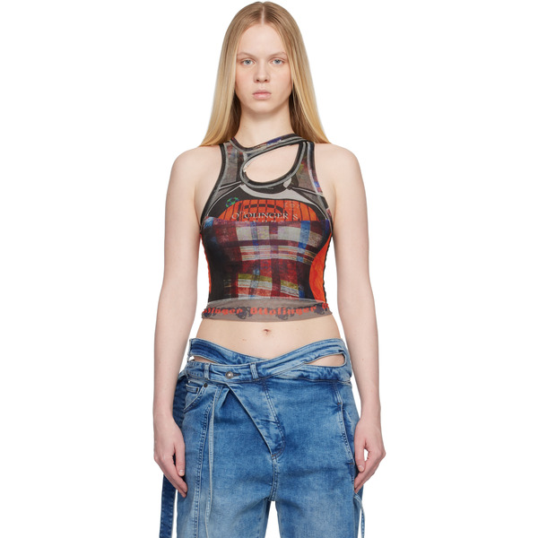  Ottolinger Ssense Exclusive Multicolor Mesh Tank Top 