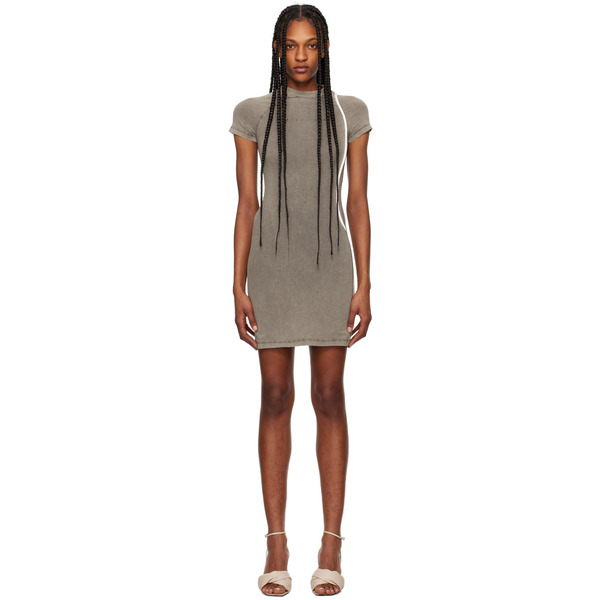  Ottolinger Taupe Fitted Minidress 
