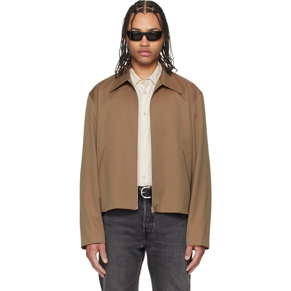  Our Legacy Brown Mini Jacket 