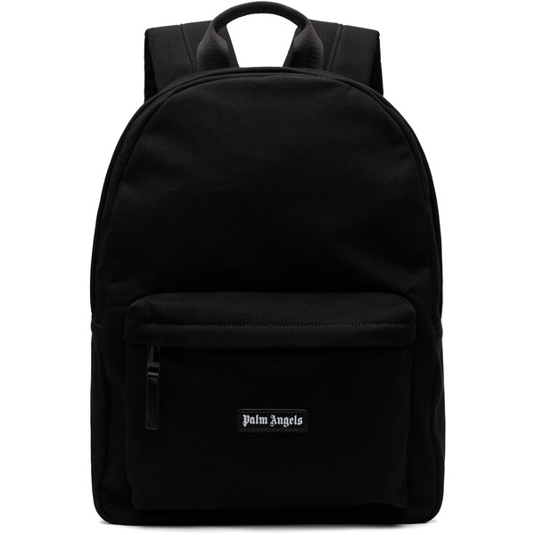  Palm Angels Black Logo Backpack 