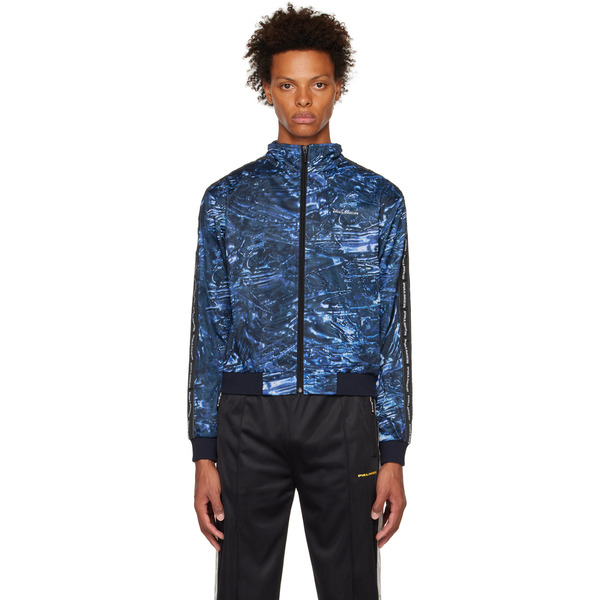  Palmer Blue Printed Jacket 