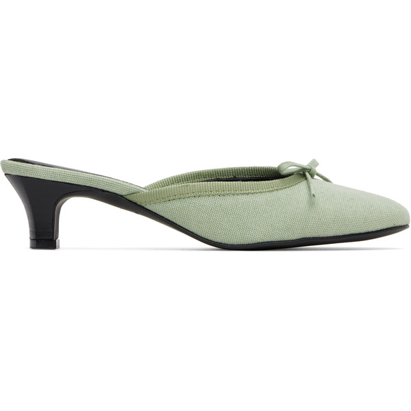  Paloma Wool Green Petra Mule Heels 