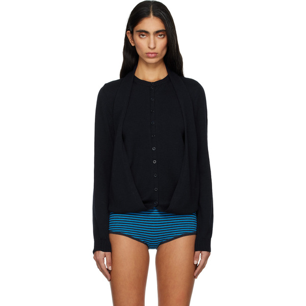  Paloma Wool Navy Favi Cardigan 