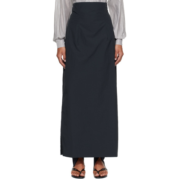  Paloma Wool Navy Fosca Maxi Skirt 
