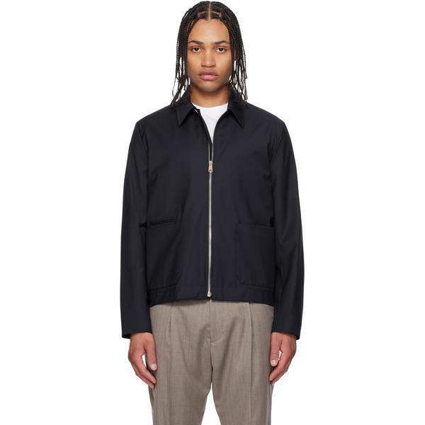  Paul Smith Navy Regular Fit Jacket 