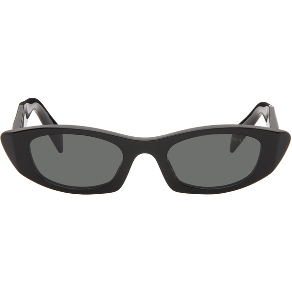  Prada Eyewear Black 'prada Symbole' Sunglasses 