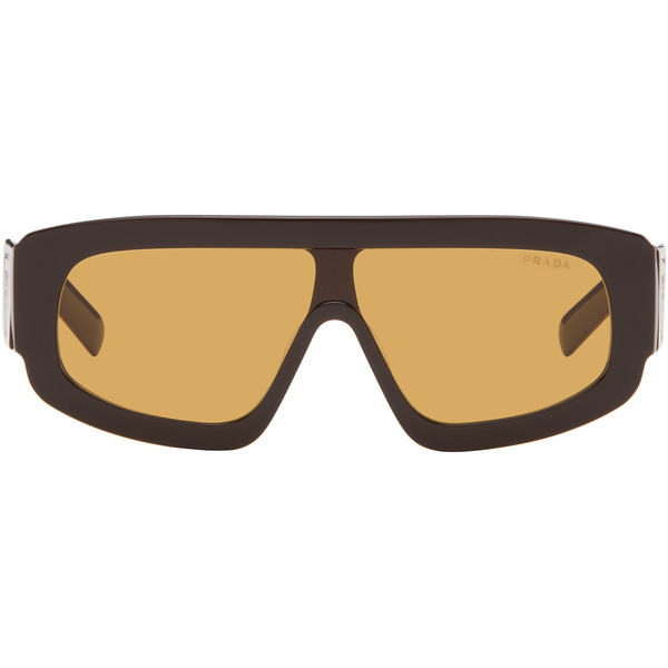  Prada Eyewear Brown Pr D10s Sunglasses 