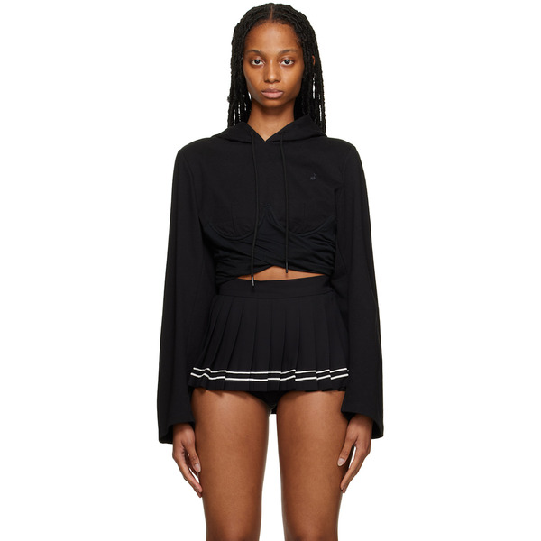 Pushbutton Black Boning Hoodie 