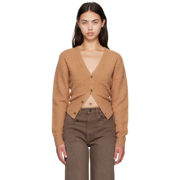  R13 Tan Split Hem Cardigan 