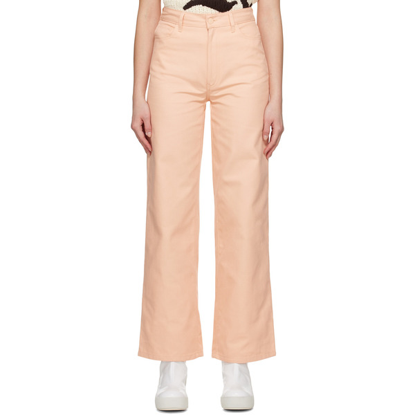  Raf Simons Pink Workwear Jeans 