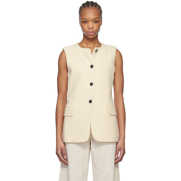  Rag & Bone Beige Bartlet Vest 