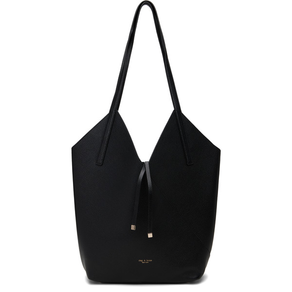  Rag & Bone Black Alix Leather Tote 