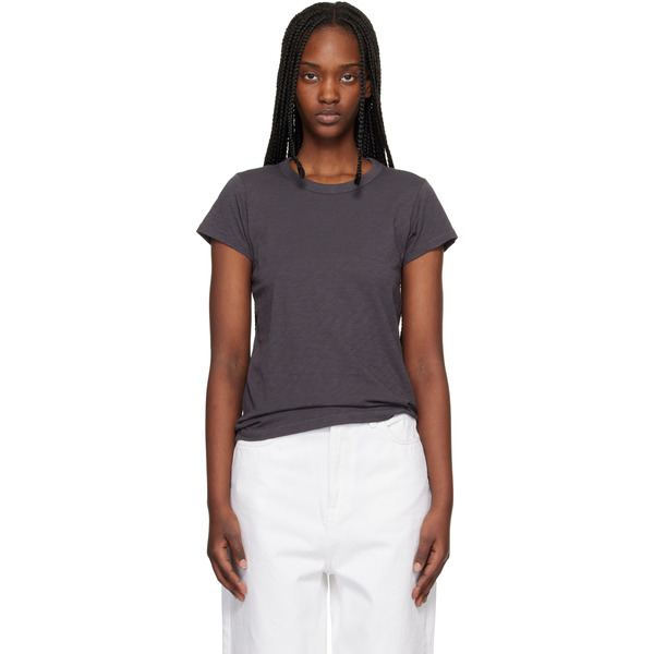  Rag & Bone Gray 'the Slub' T-shirt 
