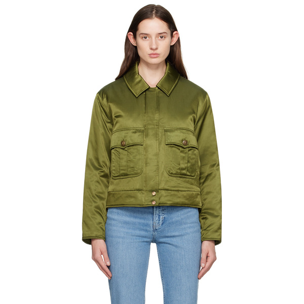  Rag & Bone Green Colton Jacket 