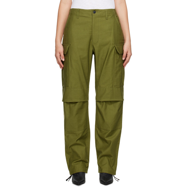  Rag & Bone Green Valli Trousers 
