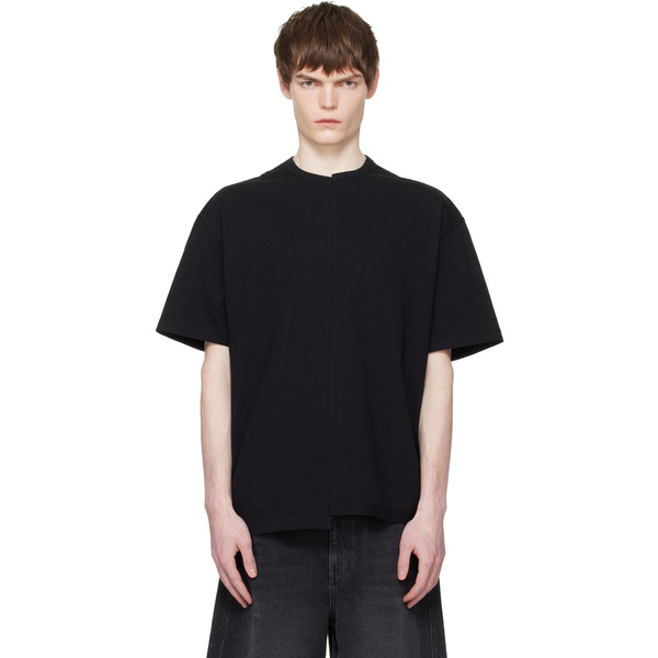  Re;code Black Split T-shirt 