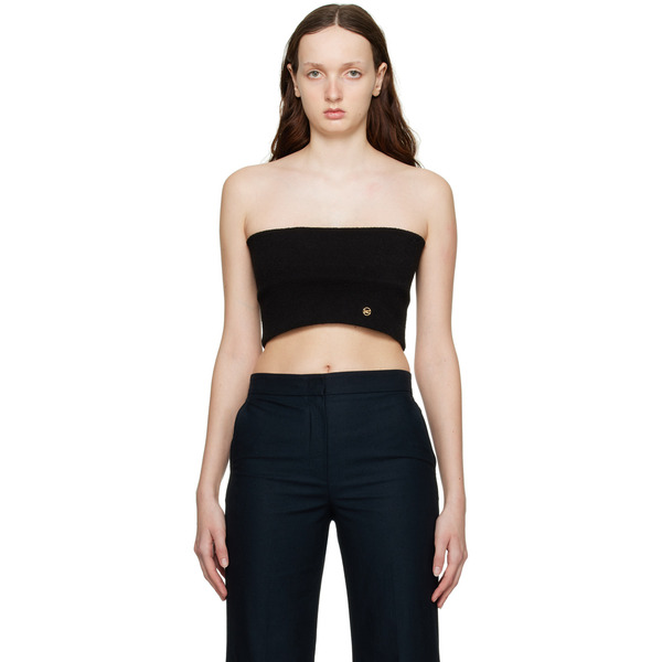  Recto Black Signature Tube Top 