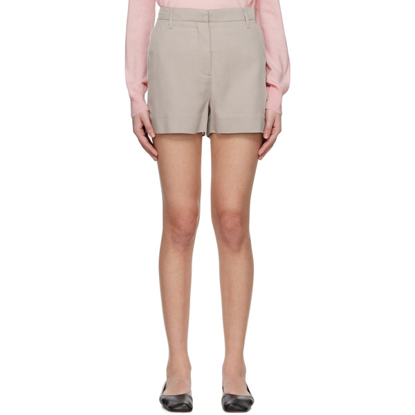  Remain Birger Christensen Gray Suiting Bermuda Shorts 