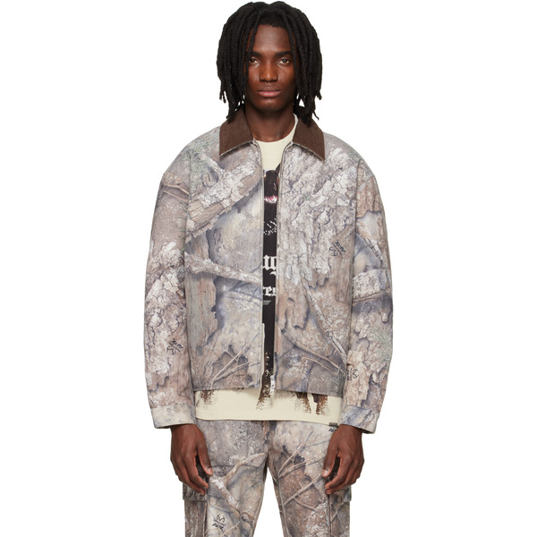  Represent Khaki Realtree Camo Trucker Jacket 
