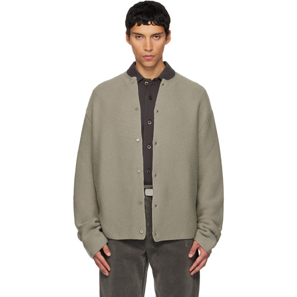  Rier Gray Tyrolean Cardigan 