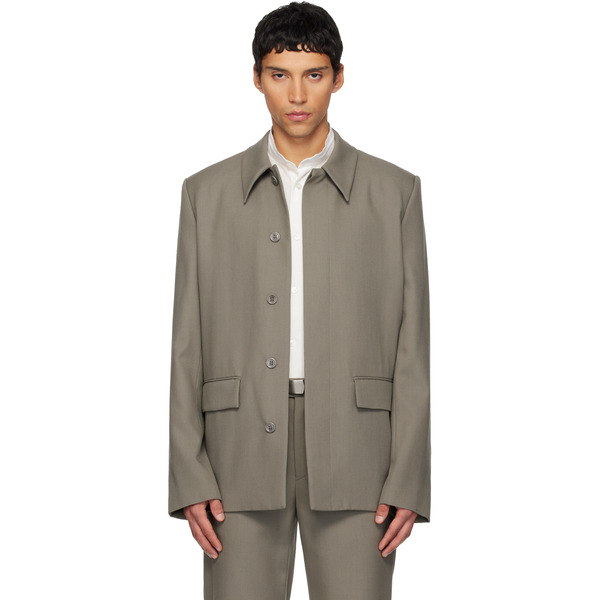  Rier Gray Wool Jacket 