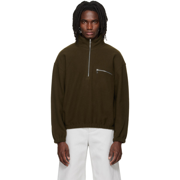  Rier Khaki Fleece Sweatshirt 