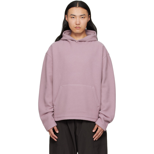  Rier Pink Fleece Hoodie 