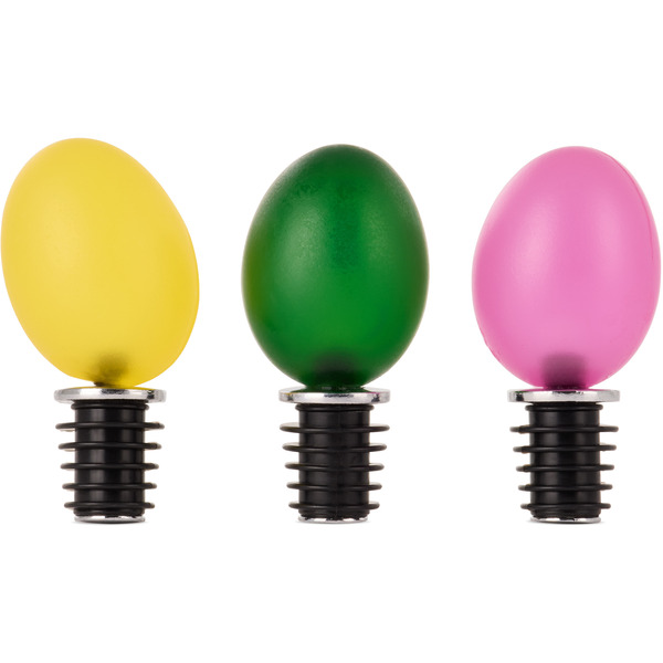  Rira Multicolor Egg Stopper Set, 3 Pcs 