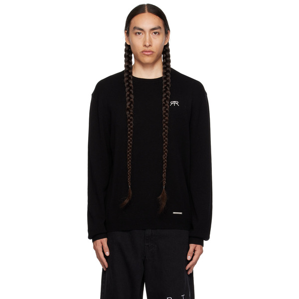  Rta Black Embroidered Sweater 
