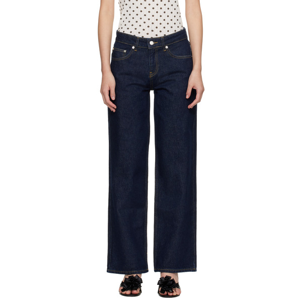  Sandy Liang Blue Taro Jeans 