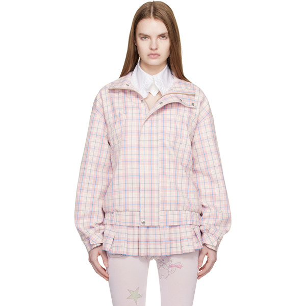  Sandy Liang Pink Papas Jacket 