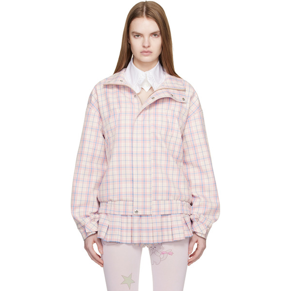  Sandy Liang Pink Papas Jacket 