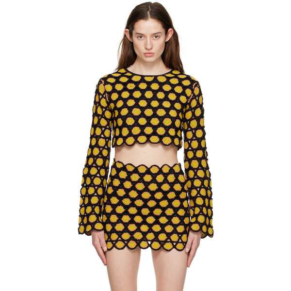  Simonmiller Black & Yellow Zoodle Sweater 