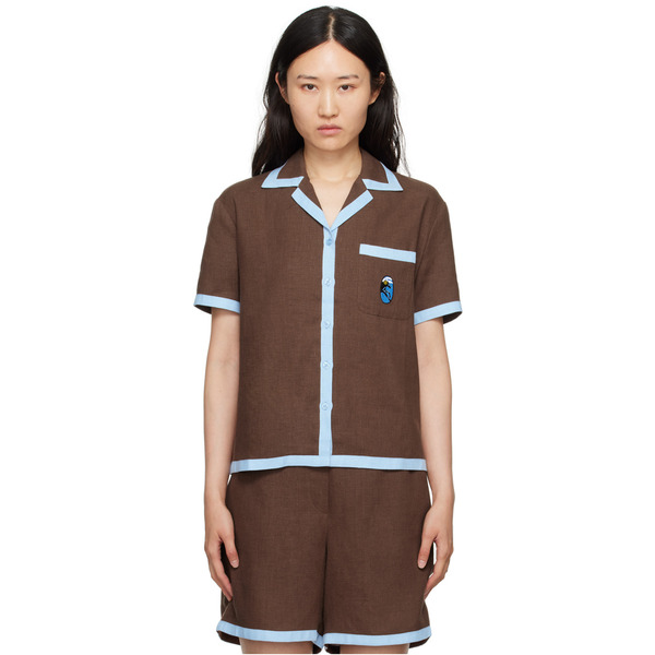  Sleeper Brown Garrick Shirt 