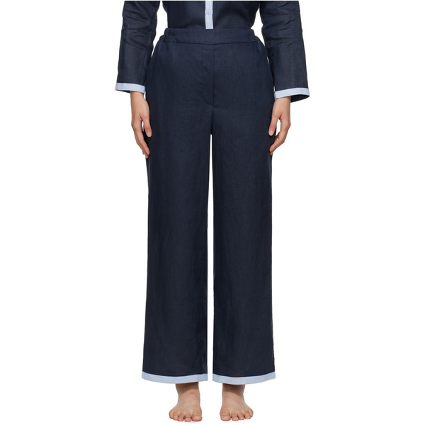  Sleeper Navy Garrick Trousers 